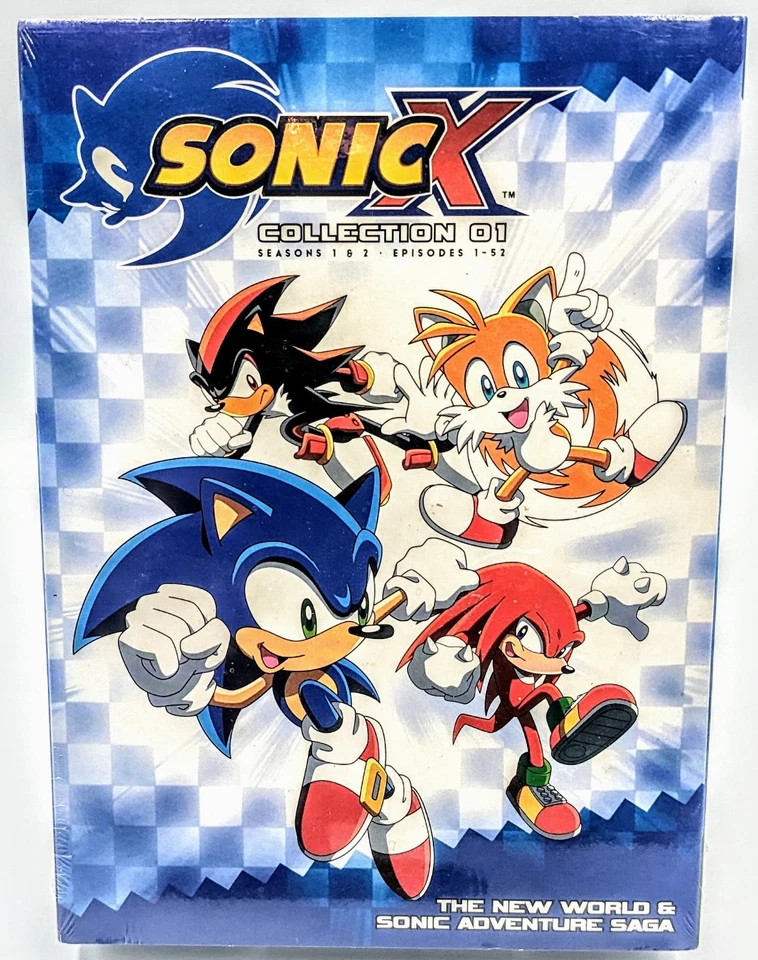 Sonic X Complete Seasons 1 and 2 (DVD) Brand New Factory Sealed Discotek Media - Image 1 of 3