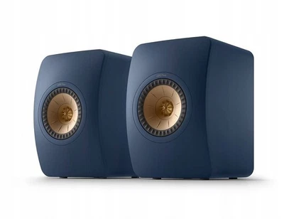 KEF LS50 Meta Blue Speaker Cabinets - Image 1 of 4
