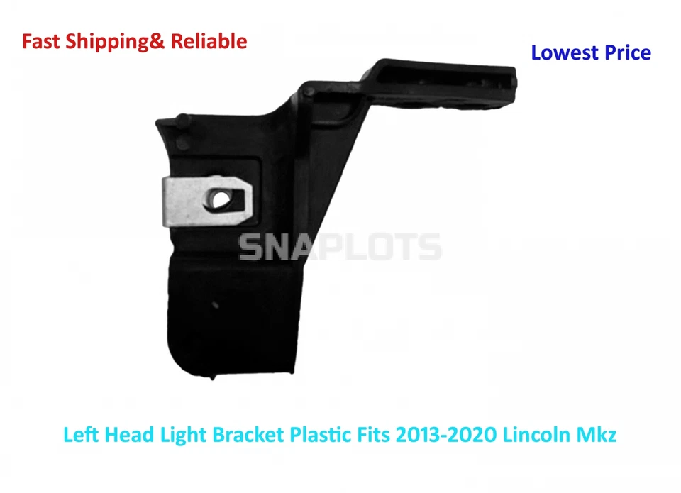 Head Light Bracket Plastic Left Driver Side Fits 2013-2020 Lincoln Mkz FO2508106 - Image 1 of 1