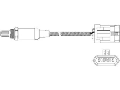 Sensor de oxígeno Walker 57678WGGJ 1997 OE repuesto para Chevrolet K2500 1996-1998 Foto 1 de 2