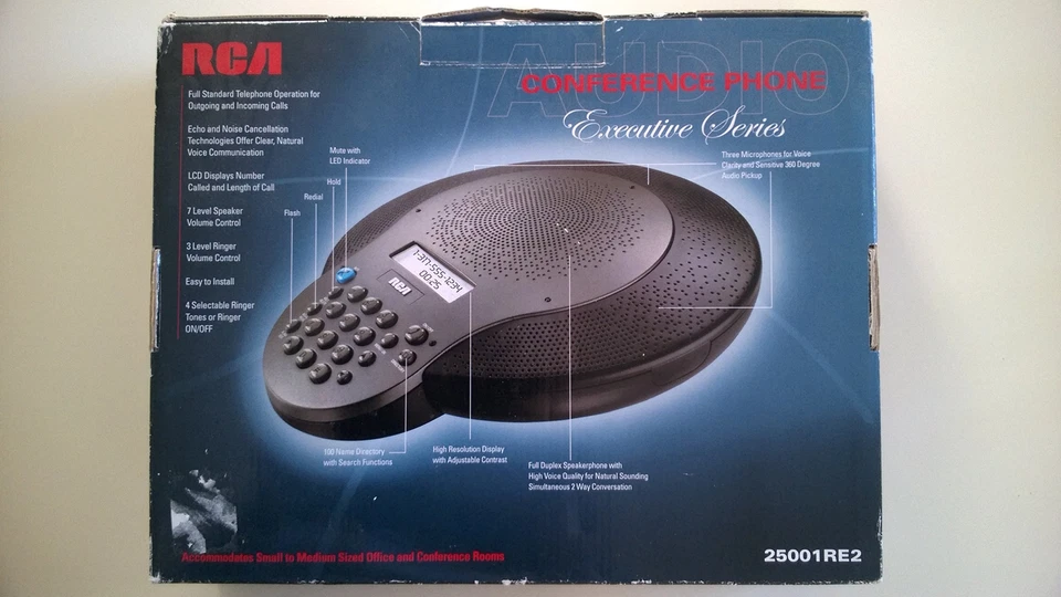 RCA 25001RE2 Wired Voice Conferencing Device — 第 1/4 张图片