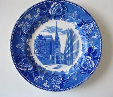 Boston Christ Church-Old North Church Plate - Vintage Wedgwood