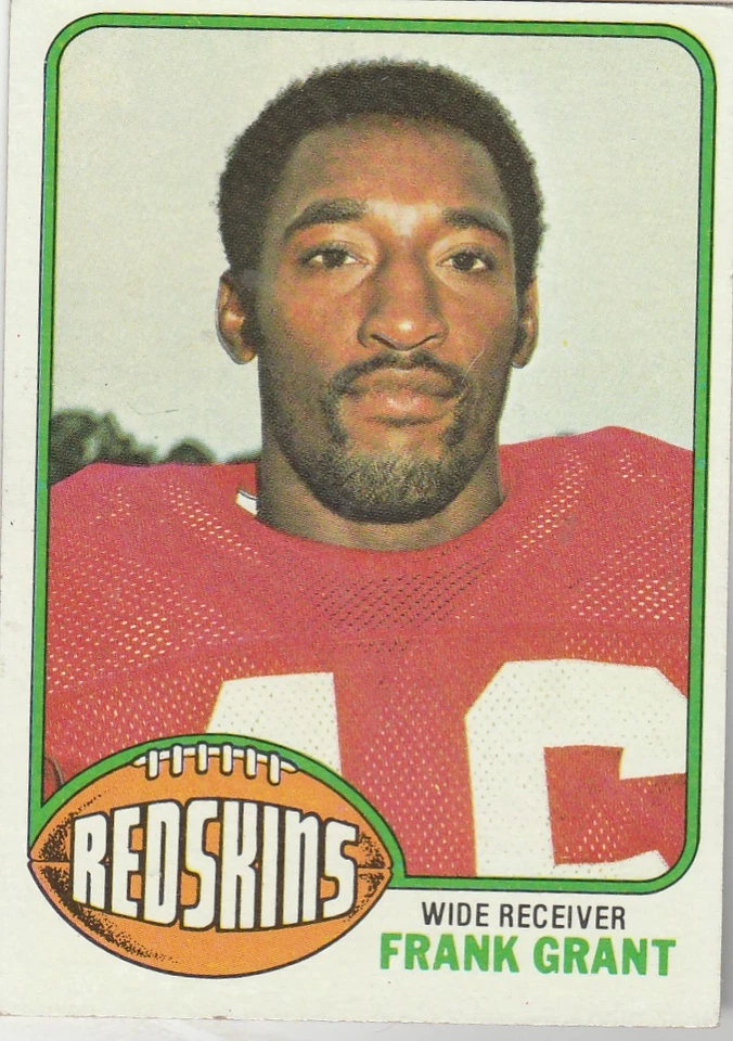 FREE SHIPPING-NRMINT-1976 Topps #151 Frank Grant Washington Redskins ROOKIE - Image 1 of 1