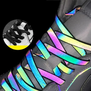 Glow in the Dark Boot Lace Shoelaces Shoe Laces Reflective Bootlaces Accessorie✔ - Picture 1 of 14