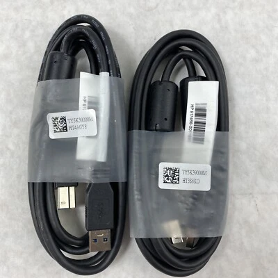 HP 917468 SS USB 3.0 Cable A-Male to B-Male 6ft Black (Lot of 4) - Image 1 of 4