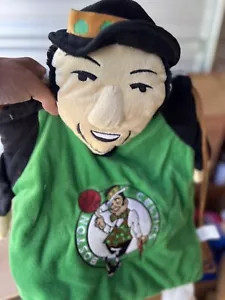 Boston Celtics NBA drawstring backpack mascot Childrens - Picture 1 of 4