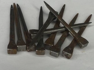 2" 50mm Horseshoe Nails Traditional Steel Rectangle 25 50 100 250 restoration - Picture 1 of 24