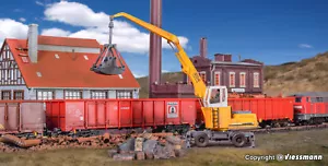 LIEBHERR 934 Handling machine with grab HO/OO Gauge Kibri 11286 - Photo 1 sur 3