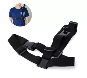 Correa de hombro para pecho arnés cinturón para GoPro Hero 10 9 8 7 6 5 4 3 2 sjcam - Imagen 1 de 5