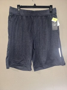 NEW! Balance Collection Mens Athletic Thin Shorts Medium Pockets 9” Reflective - Picture 1 of 4