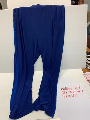 Pantalones elásticos Antthony Mujer Azul con Rayas Azul Claro Talla 2X - HSN NUEVOS CON ETIQUETAS - #7 Foto 1 de 4