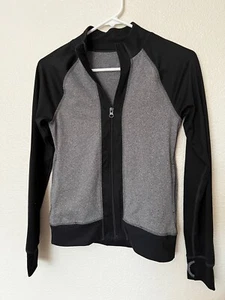 SO Kohl’s Active Jacket Grey/Black - Girls Size 12 - Picture 1 of 5