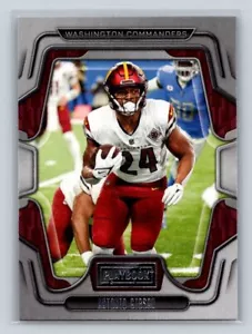 2022 Panini Playbook Viola #100 Antonio Gibson Washington Commanders - Foto 1 di 2