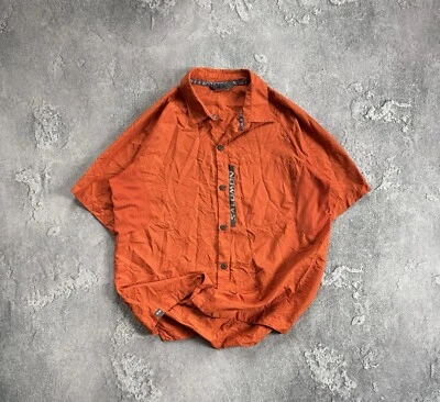 Salomon L Camisa Abotonada Manga Corta Polo Camiseta Exterior Gorpcore  Foto 1 de 4