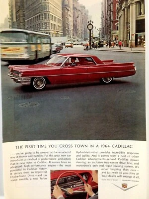 1964 Cadillac Print Ad - Image 1 of 2