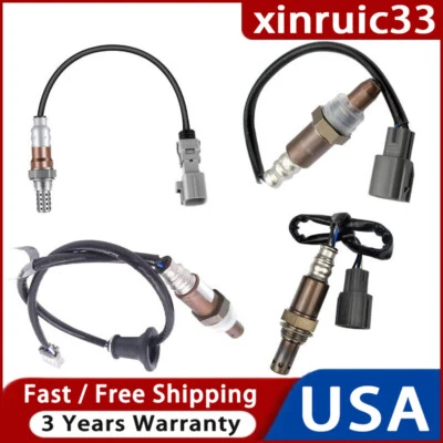 Para Toyota Sienna 2004 2005 2006 3,3 L V6 4 piezas aguas arriba + sensor de oxígeno aguas abajo Foto 1 de 4