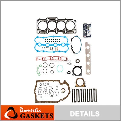 Full Gasket Set Head Bolts Fits 05-11 Audi A3 A4 Quattro Q5 Turbo 2.0L BPY BPG - Image 1 of 4