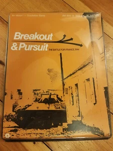 SPI Pursuit and Breakout The Battle for France 1944 Unpunched - Picture 1 of 2