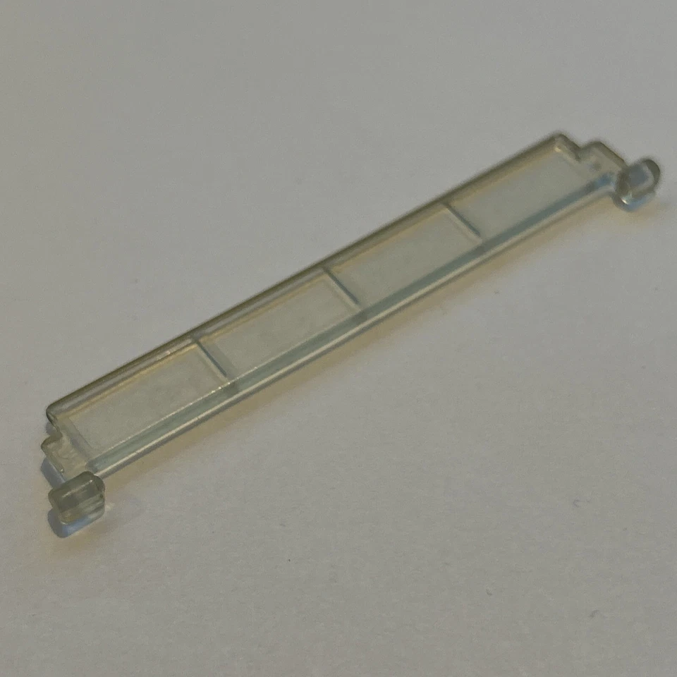 1x LEGO® 6510049 - 4218 - Garagenrolltorprofil mit Griff Transparent - Bild 1 von 1