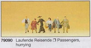 Preiser - ref.79090 - Pasajeros apresurados - Imagen 1 de 1