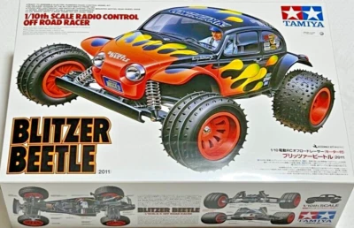 Tamiya 1/10 RC Blitzer Beetle 2011 Off-Road Car Kit Electric 58502 Buggy - Image 1 of 4