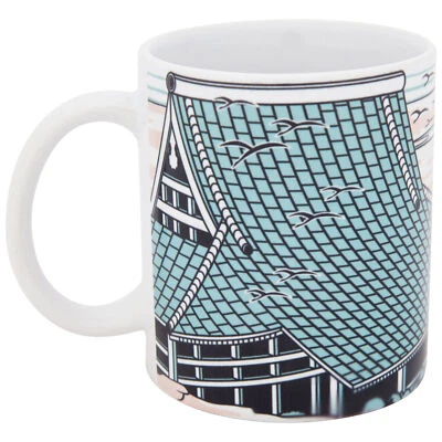 PYRAMID INTERNATIONAL Godzilla Clouds 11 oz. Ceramic Mug Multi-Color