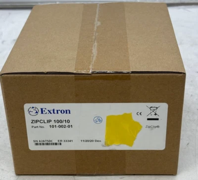 Lote de 10 EXTRON 101-002-01 ZIPCLIP 100/10 HERRAJES DE MONTAJE Foto 1 de 4