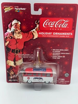 Johnny Lightning 1965 Volkswagen Samba Van, Coca Cola Christmas Ornaments, NIB - Image 1 of 4