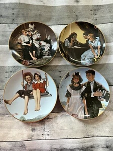 Norman Rockwell Gentle Memories Numbered Collector Plates. - Picture 1 of 9