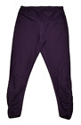 Z by Zella Women Size Large Capri Leggings Purple Black Heather Ruched Sides