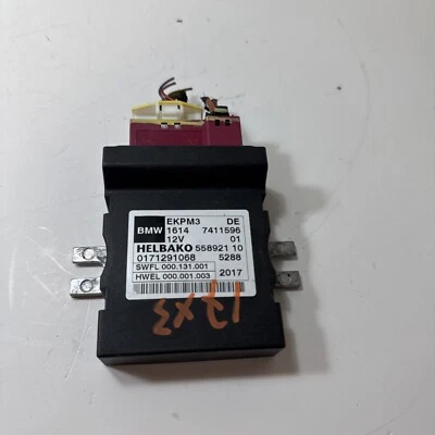 2017 BMW X3 FUEL GAS PUMP CONTROL MODULE UNIT OEM 7411596 - Imagem 1 de 4
