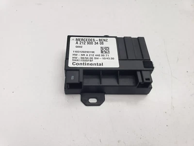 MERCEDES BENZ E CLASS W212 FUEL PUMP CONTROL MODULE 2011 A2129003408 - Image 1 of 4