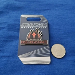 DISNEY PIN STAR WARS GALAXY'S EDGE RISE OF THE RESISTANCE LOGO - Picture 1 of 2