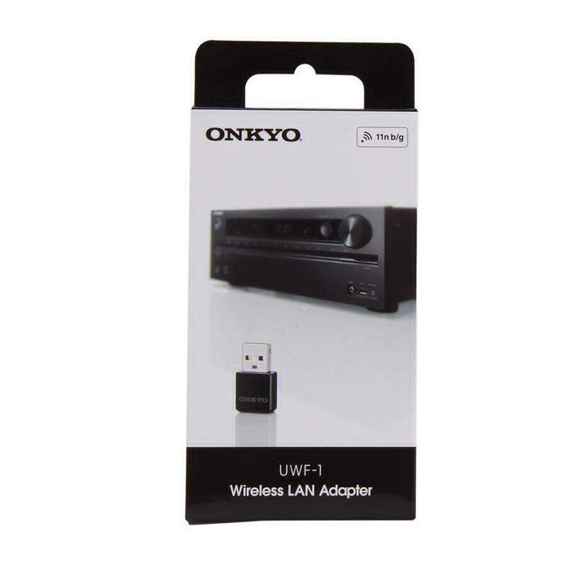 Genuine New Onkyo UWF-1 IEEE 802.11n USB Wi-Fi Wireless LAN Receiver Amplifier A - Image 1 of 3