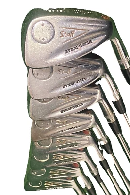 Wilson Staff Dynapower '74 Iron Set 3-PW Men's RH S400 Stiff Steel 5i 37.5" Nice - Image 1 of 4