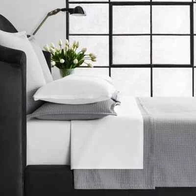 Capa Ralph Lauren Elyssa branca completa/queen $285 nova na embalagem - Imagem 1 de 4