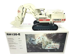 O&K RH120E Mining Front Shovel - White - Conrad 1:50 Scale Model #2771/02 New - Picture 1 of 7