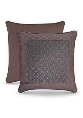 Funda de almohada europea J Queen New York Aston en cobre Foto 1 de 2