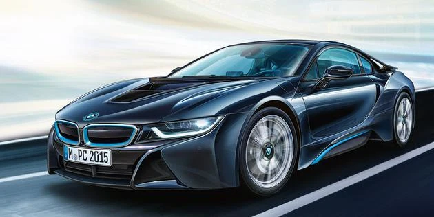 Modellino auto kit di montaggio BMW i 8 2014 model KIT scala 1:24 modellismo - Immagine 1 di 1