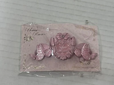 Flower Knows Midsummer Fairytales Collection (1) Pink Hair Clip Brand New Metal - Image 1 of 3