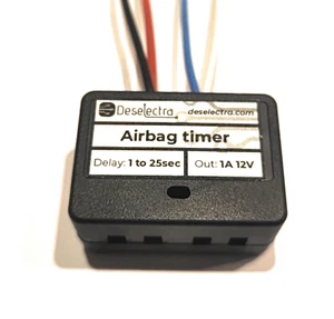 Boxed Mini Auto Timer Switch Airbag Licht Relais 1 bis 25 Sec Kit Delay Off 12V 1A - Bild 1 von 7