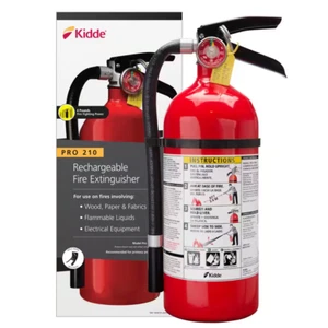 Pro 210 Rechargeable (2-A:10-B:C) Class ABC 2.5 (Lb.) Fire Extinguisher - Picture 1 of 12