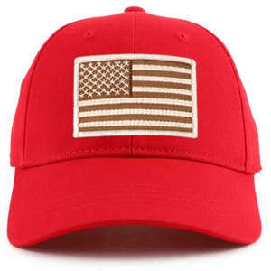 Desert USA Flag Patch Youth Size Cotton Baseball Cap - FREE SHIPPING - Picture 1 of 11