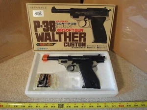 Rare! Vintage 1985 Yonezawa Walther P-38 Custom Handgun, Airsoft BB Gun Pistol. - Picture 1 of 10