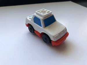 Vintage FISHER PRICE Flip Track GEOTRAX 1992 Police Car - Picture 1 of 5