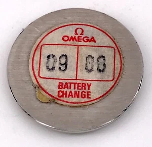 Nos Omega Seamaster 591.0259 Original Vintage Arrière Case Cache Corps 20 mm 3wc - Photo 1 sur 2