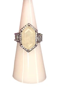 Mental Health Awareness Ring, RG18407, Trust Your Heart's Path-Sz 5, Hematite - Picture 1 of 9