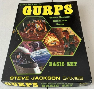 VTG 1986 GURPS Basic Set (2E) Role Playing RPG Game Steve Jackson - UNCUT -100% - Image 1 of 4