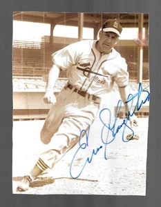 ENOS SLAUGHTER - St. Louis Cardinals! 5X7 AUTOGRAMM AUTO FOTO - Bild 1 von 2