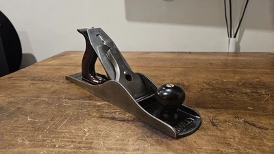 Stanley Bailey No 5 Plane. Type 11, 1910-1918. 3 Pat. Dates. Made in USA. - Image 1 of 4